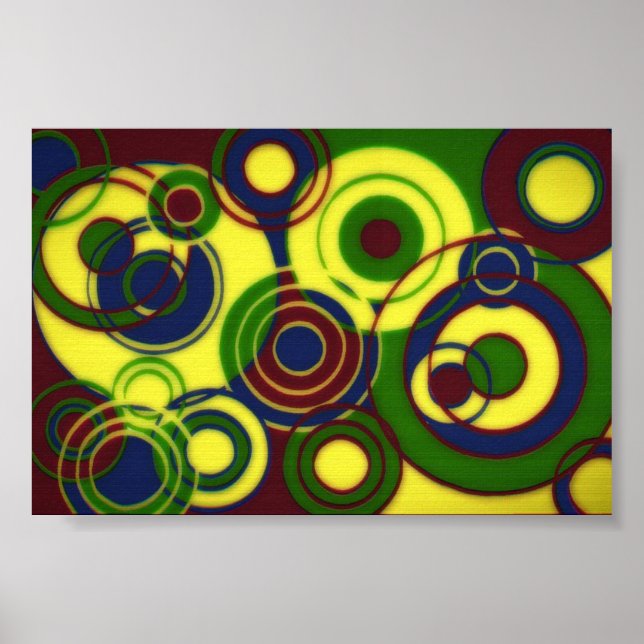 Poster Dança ao quadrado (Frente)