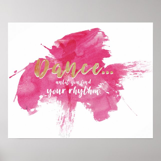 Pôster Dança...até encontrar o seu ritmo (Frente)