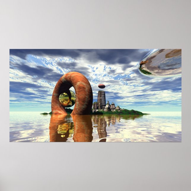 Pôster Dança Cósmica 4 (Frente)