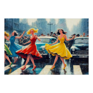Pôster Dança Crosswalk