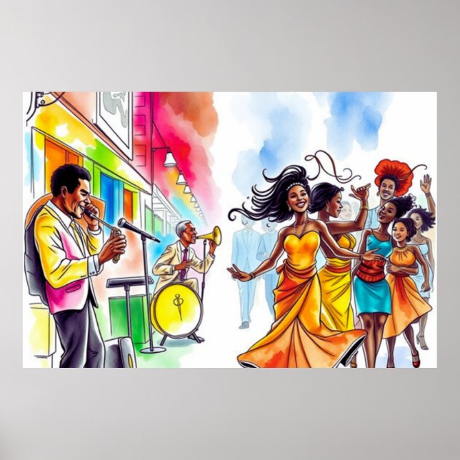 Poster Dança da Alegria (Frente)