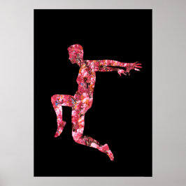 Poster Dança da árvore florida