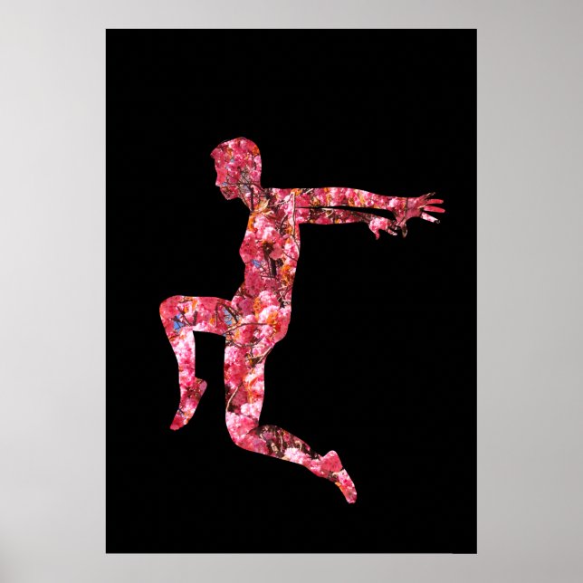 Poster Dança da árvore florida (Frente)