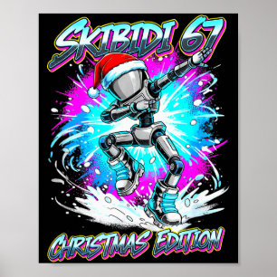 Poster Dança da Edição de Natal Skibidi 67