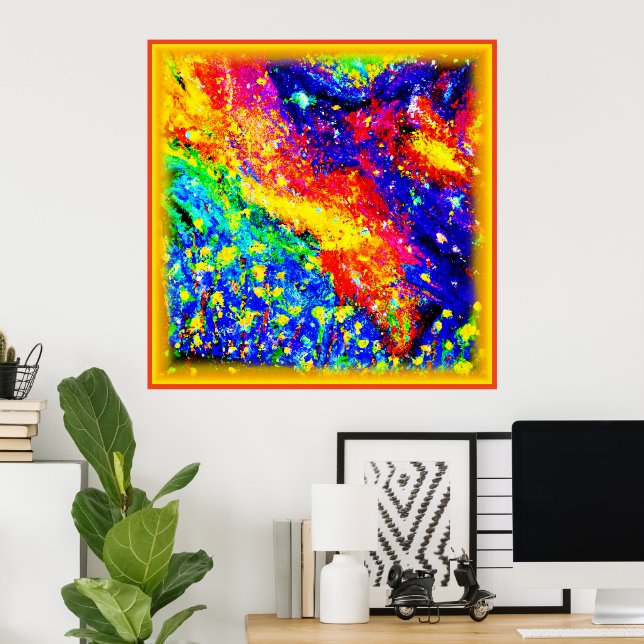 Poster Dança da selva no céu. Comprar Agora (Escritório em casa)