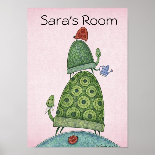 Pôster Dança da Tartaruga (Frente)