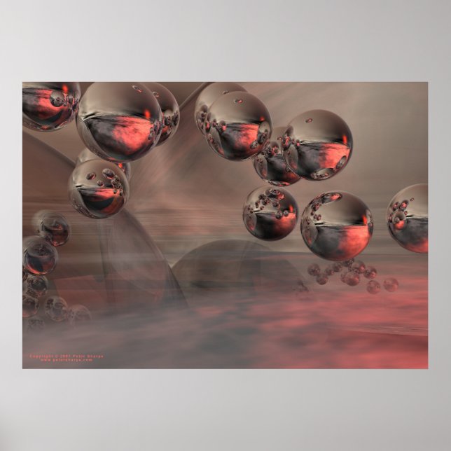 Poster Dança das esferas (Frente)