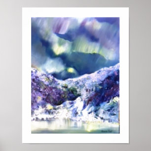 Poster Dança de Alaskan Borealis