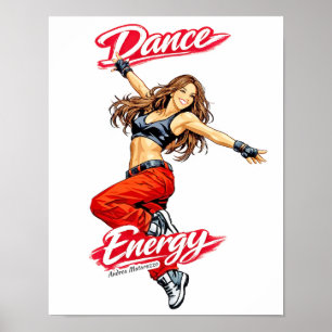 Poster Dança de Energia e Liberdade