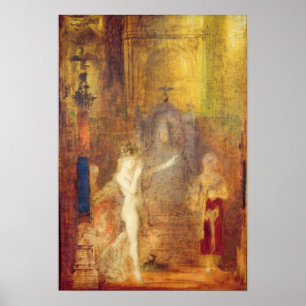 Poster Dança de Salome antes de Herod, c.1876