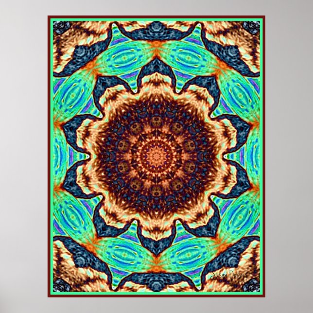 Pôster "Dança de Seashell" (Frente)