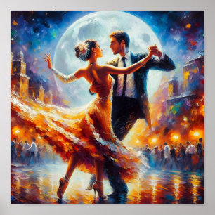 Poster Dança de Swing Dança de Salão Dançarino Dança
