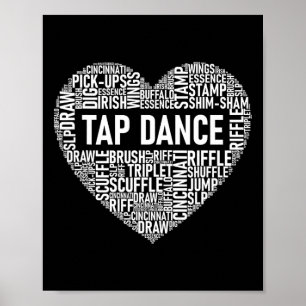 Poster Dança de Toque - Dança de Toque em Nuvem em Forma