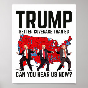 Poster Dança De Trump Melhor Cobertura Do Que 5 g Você Po