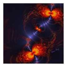 Dança Divertida dos Olhos - Indigo e Dourada Visão