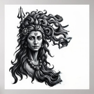 Poster Dança Divina: Arte Carvical Shiva