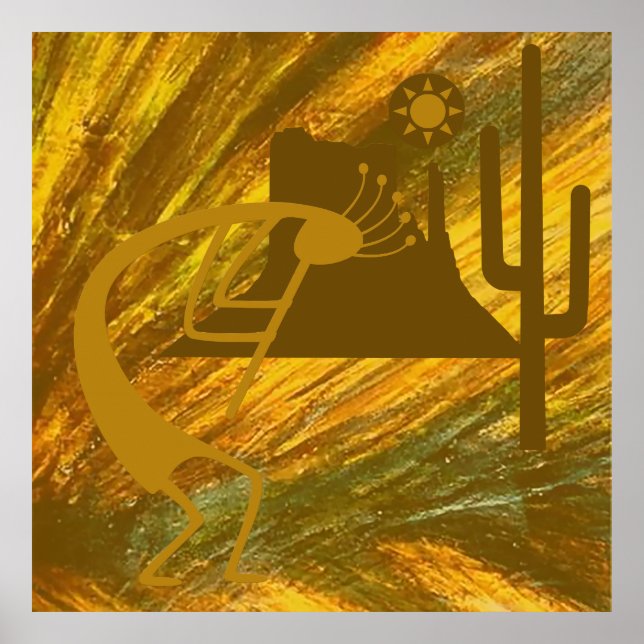 Poster Dança do Deserto (Frente)