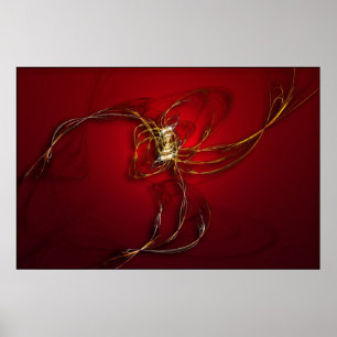 Poster Dança do fogo