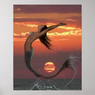 Pôster Dança do por do sol