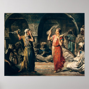Pôster Dança dos lenços, 1849
