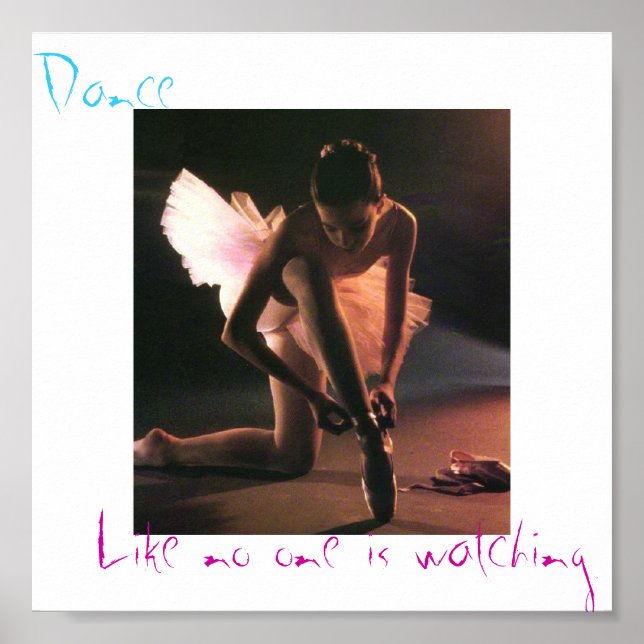 Pôster Dança é vida (Frente)