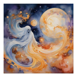 Pôster Dança Fantasma Celestial