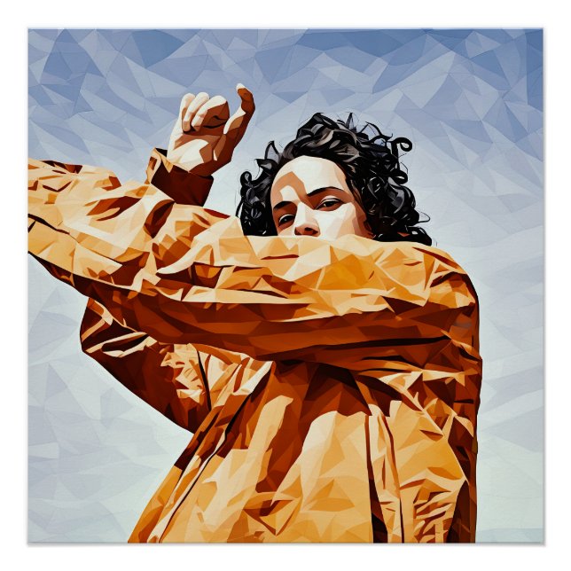 Pôster Dança Geométrica (Frente)