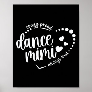Poster Dança Louca E Orgulhosa Mimi Avó Dançando Mimi De