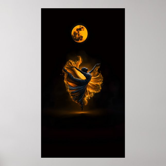 Poster Dança Lunar (Frente)