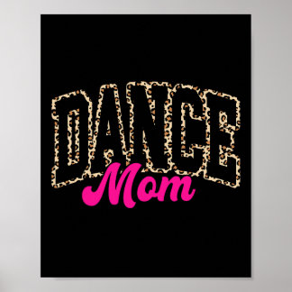 Poster Dança Mãe Leopardo Dançando Mãe Raparigas da Vida 