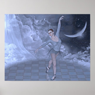 Pôster dança nas nuvens