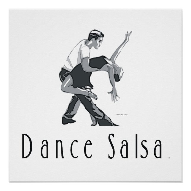 Pôster Dança Salsa TOP (Frente)
