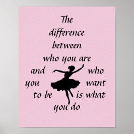 poster "Dançador Motivacional"