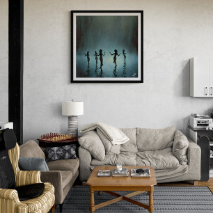 Poster Dançando na chuva