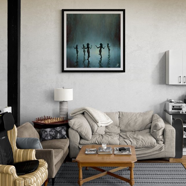 Poster Dançando na chuva (Criador carregado)