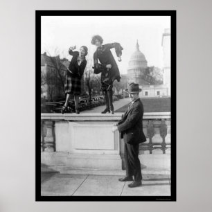 Poster Dançando o Charleston em Washington, C.C. 1925