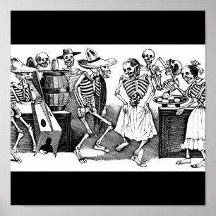 Poster "Dançando o Jarabe no outro mundo "