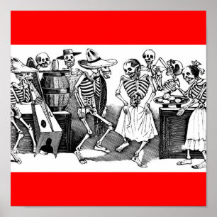 Poster "Dançando o Jarabe no outro mundo "