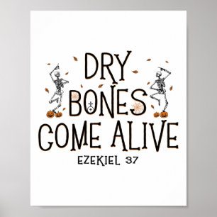 Poster Dançando Pedras Secas Vêm Vivas Halloween Ch