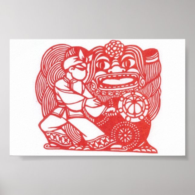 Pôster Dançar com leão (Frente)