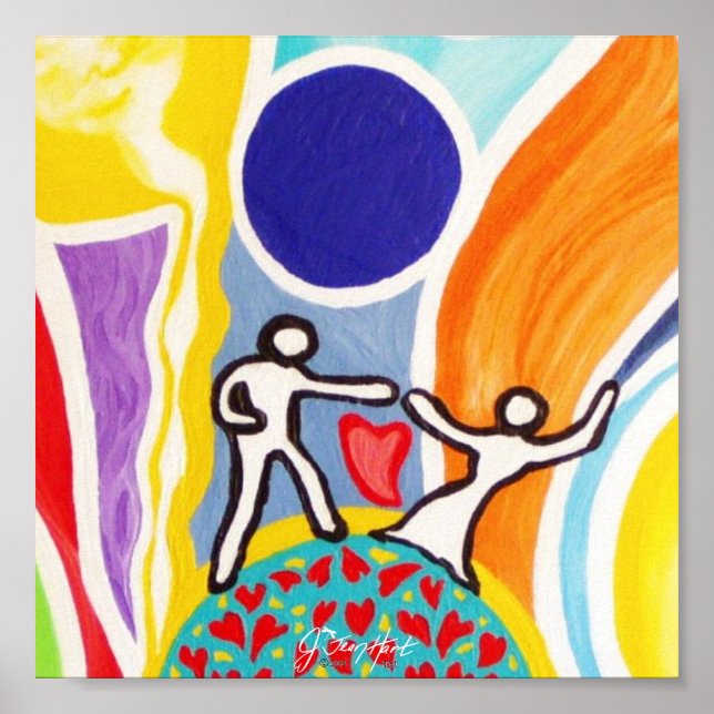 Pôster Dançar Em Moonbeams (Frente)