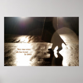 Pôster Dançar sem um parceiro