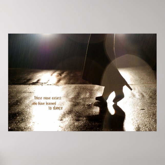 Pôster Dançar sem um parceiro (Frente)