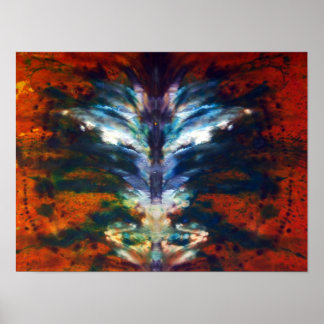 Pôster dançarina cósmica