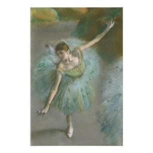 Pôster Dançarina em Green Edgar Degas