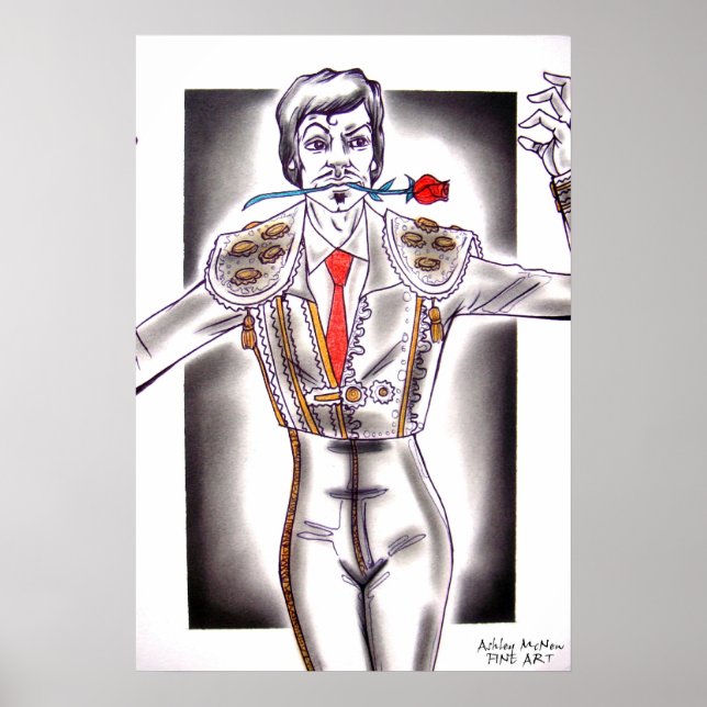 Pôster Dançarina Espanhola (Frente)