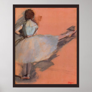 Pôster Dançarina na Barra by Edgar Degas, Ballet Antigo