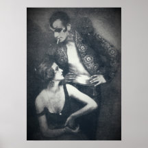 Dançarinas de deco de arte berber e droste