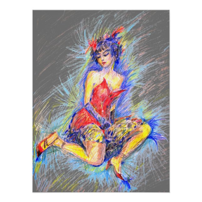 Pôster Dançarino (Frente)