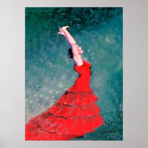 Pôster Dançarino do Flamenco